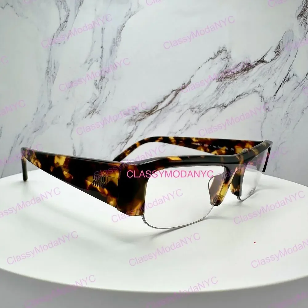 NEW MIU MIU Sunglasses Brown Tortoise Vedette Seen On Kylie Jenner New